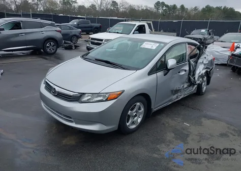 2012 Honda Civic Lx z USA, uszkodzony, nr VIN 19XFB2F53CE362659